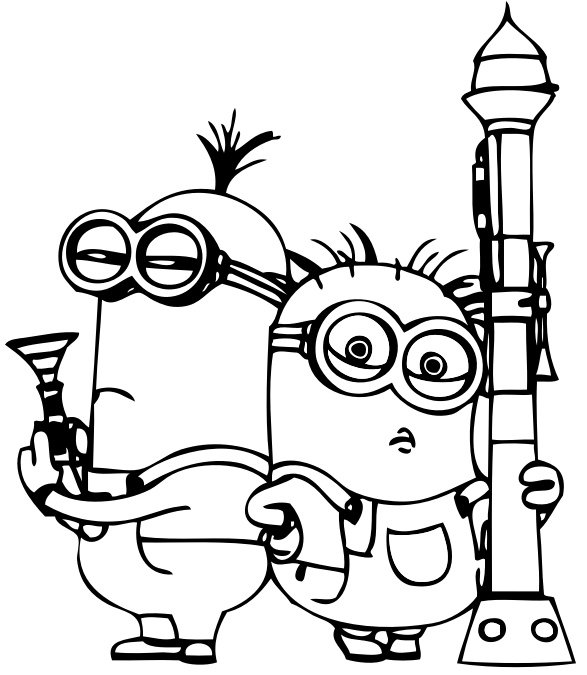 14 Disegni Minions Da Colorare E Stampare