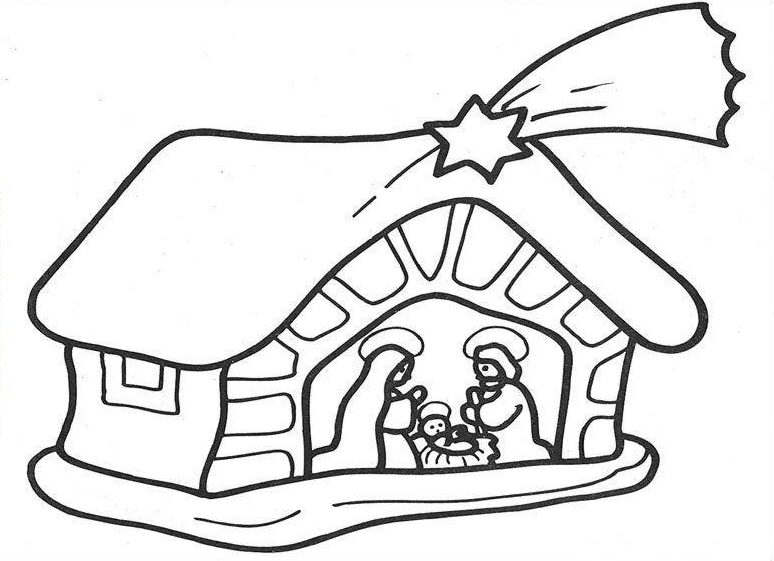 23 Disegni Presepe Da Colorare