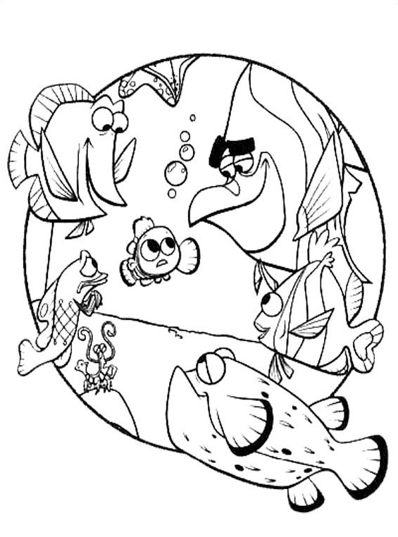 72 Disegni Nemo Da Colorare