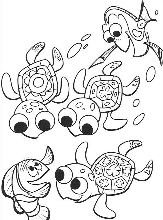 72 Disegni Nemo Da Colorare