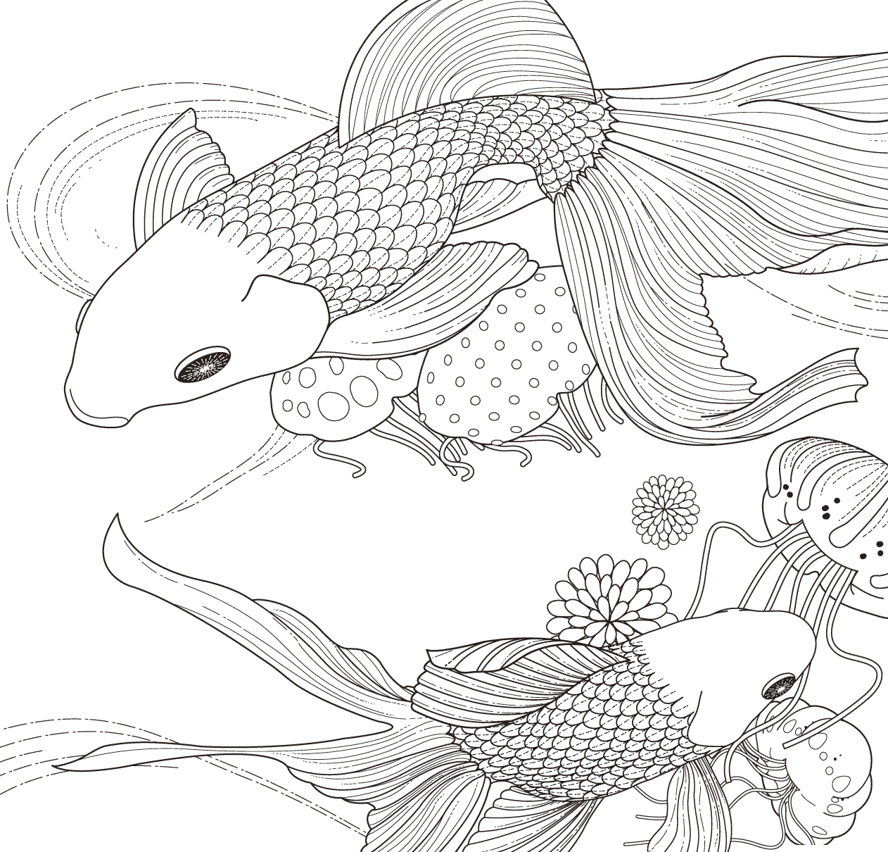 24 Disegni Pesciolini Da Colorare
