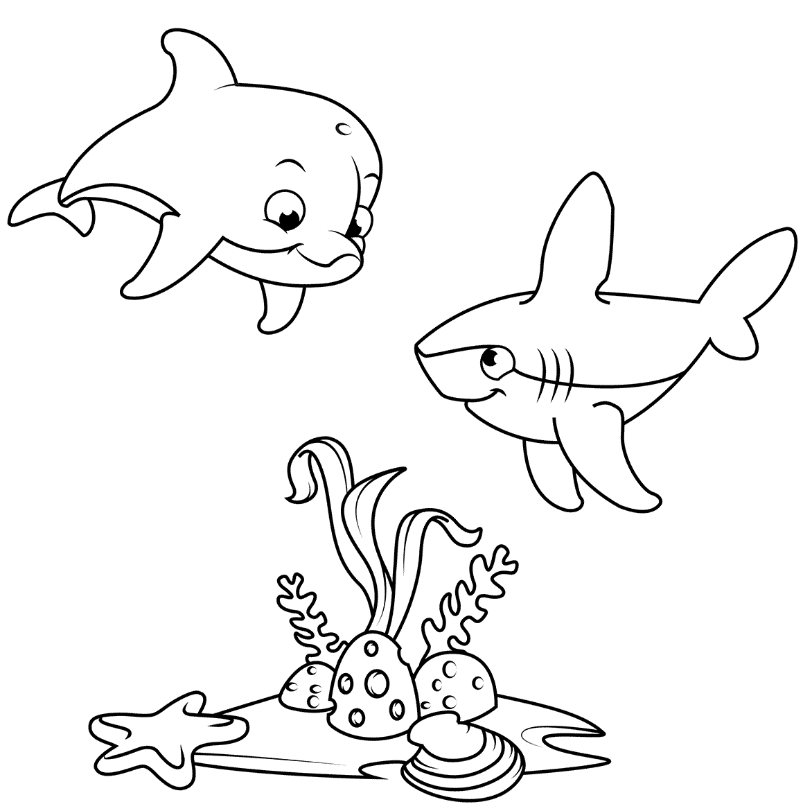 24 Disegni Pesciolini Da Colorare