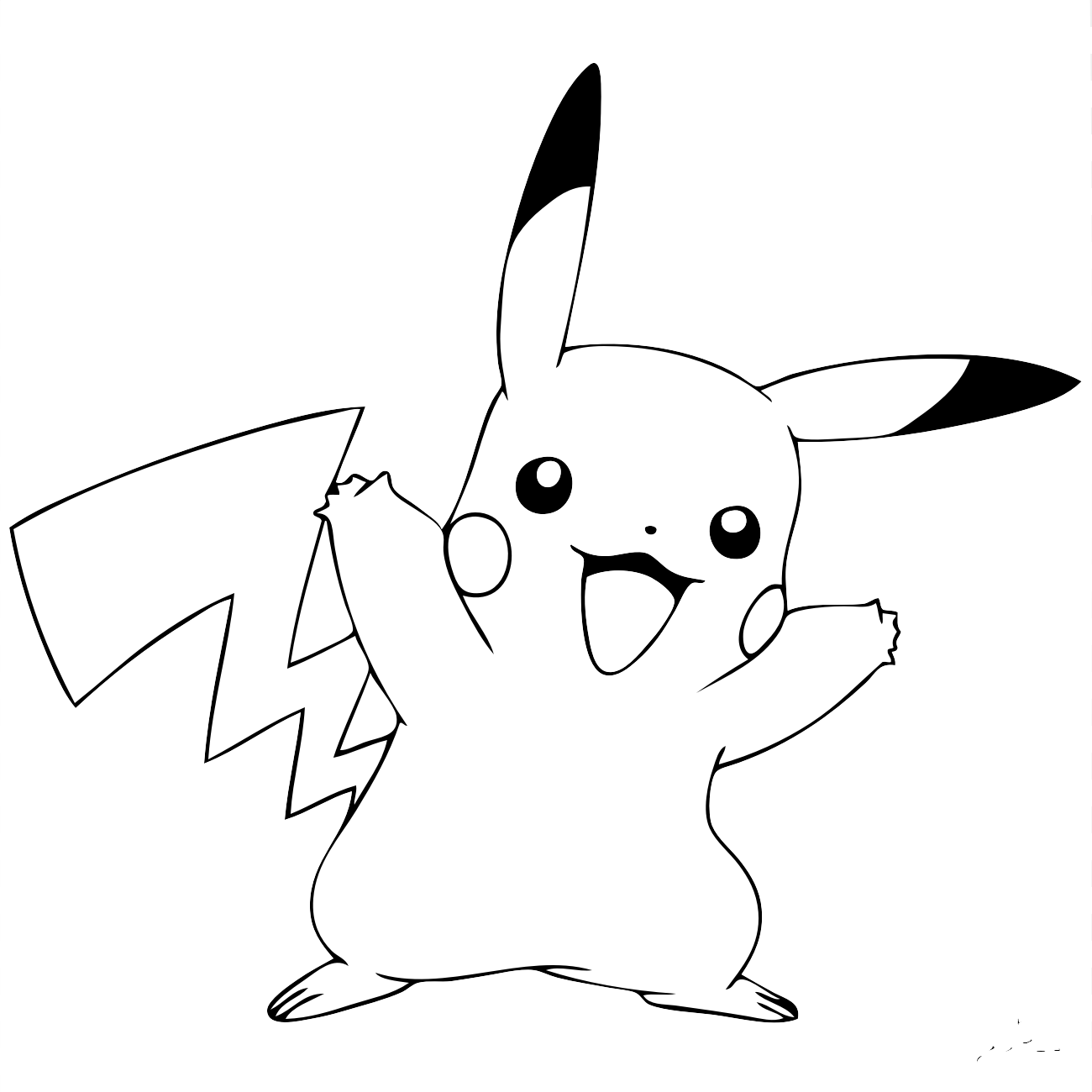 Pokemon Gigamax Pikachu Coloring Page Printable Images and Photos finder
