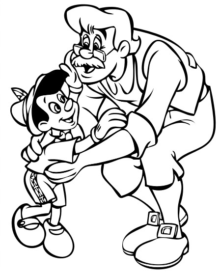 35 Disegni Pinocchio Da Colorare