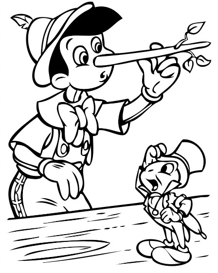 35 Disegni Pinocchio Da Colorare