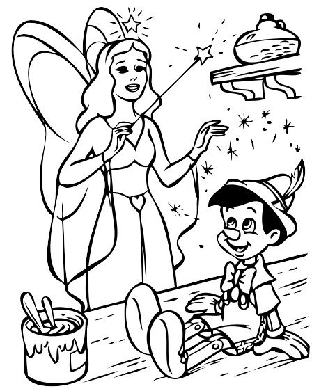 35 Disegni Pinocchio Da Colorare