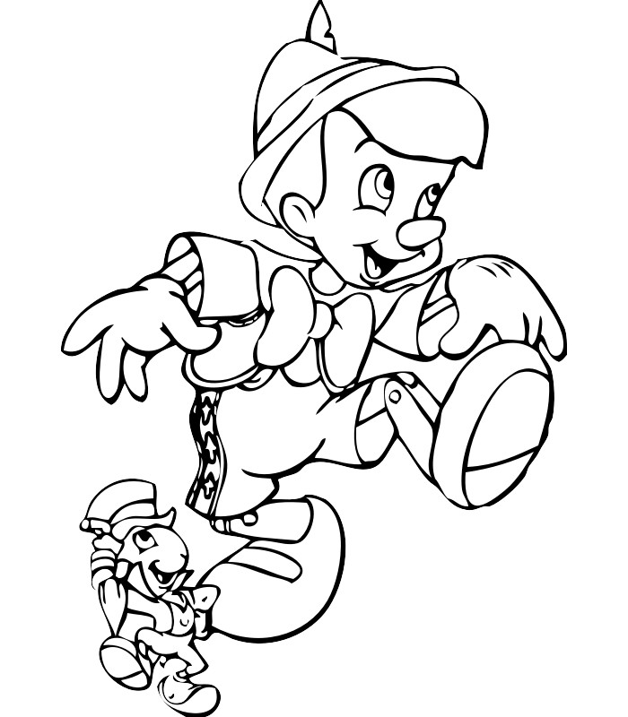 35 Disegni Pinocchio Da Colorare