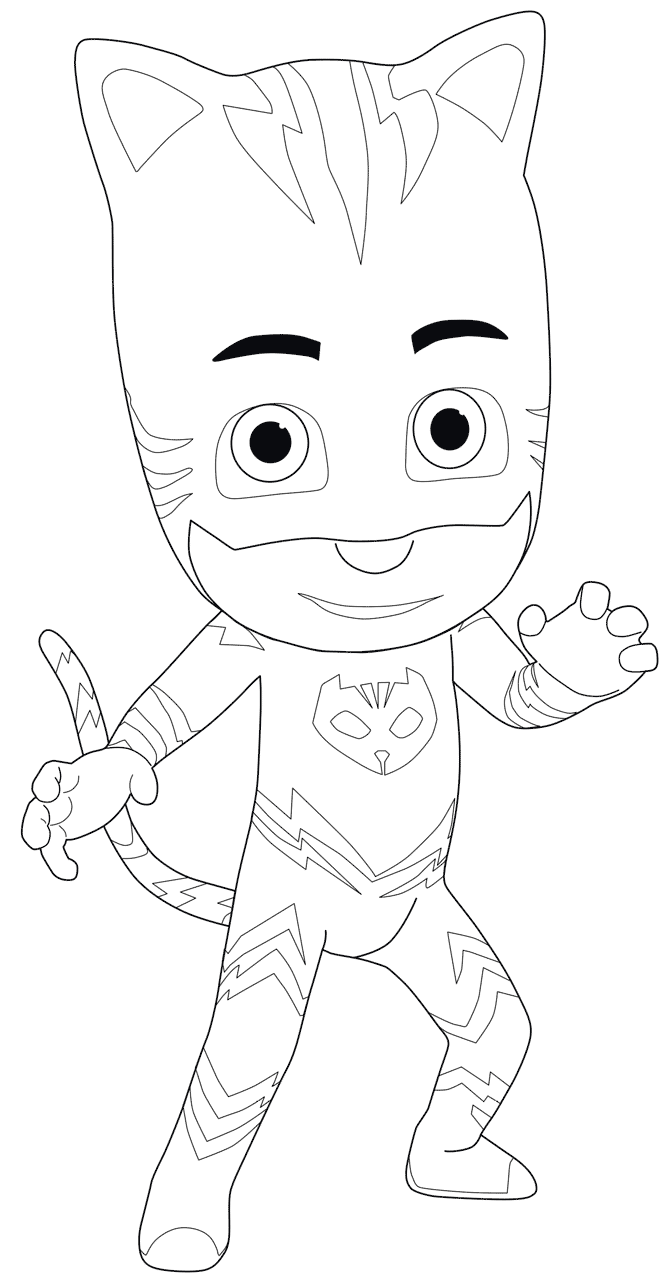 23 Disegni Pj Masks da colorare