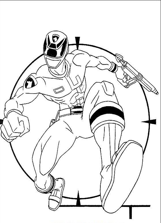 105 Disegni Power Rangers da Colorare
