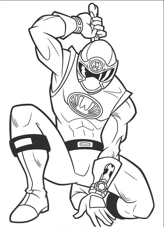 105 Disegni Power Rangers da Colorare