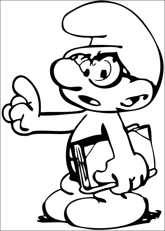 43 Disegni Puffi Da Colorare