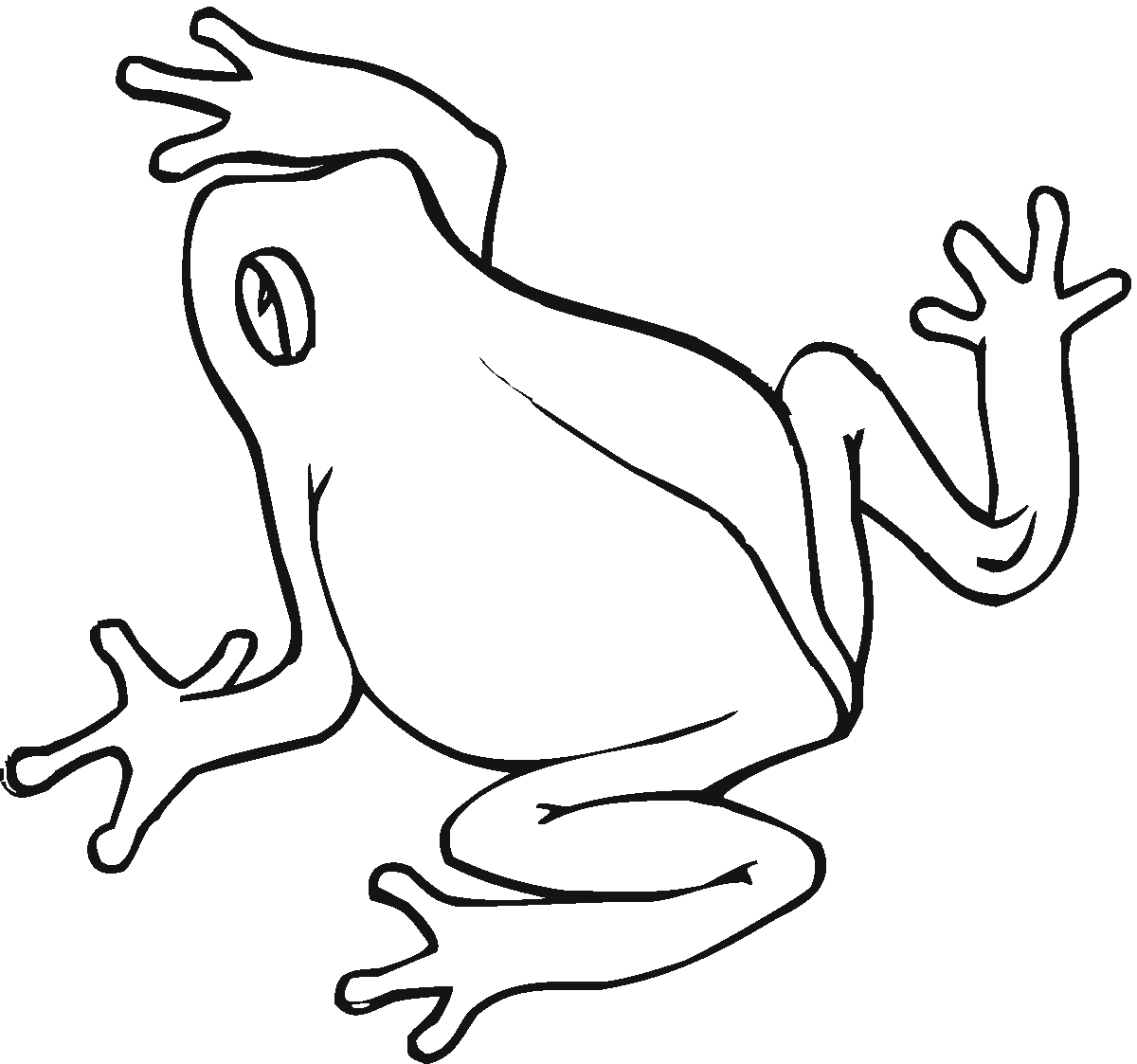 37 Disegni Rana da Colorare per bambini