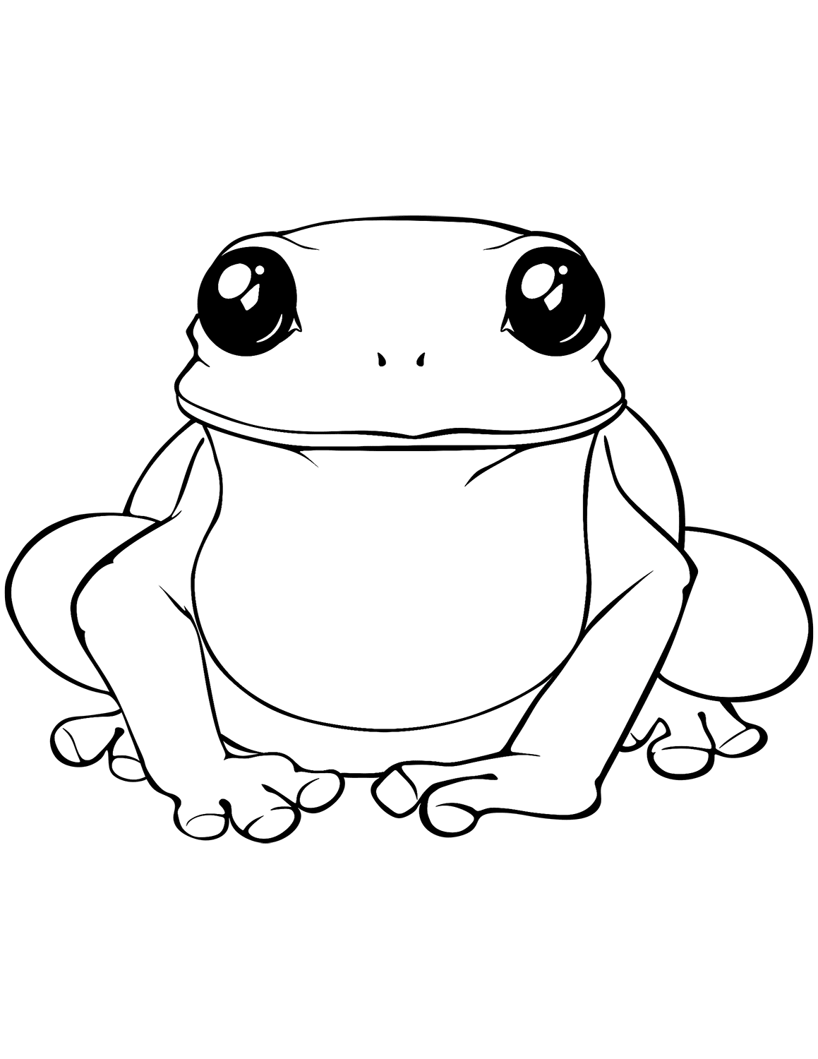 37 Disegni Rana Da Colorare Per Bambini