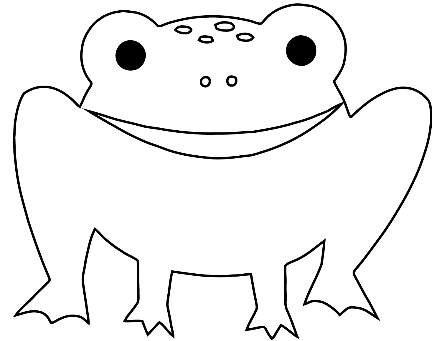 37 Disegni Rane Stilizzate E Simpatiche Da Colorare