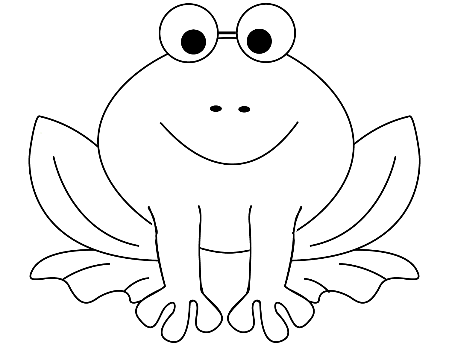 37 Disegni Rane Stilizzate E Simpatiche Da Colorare