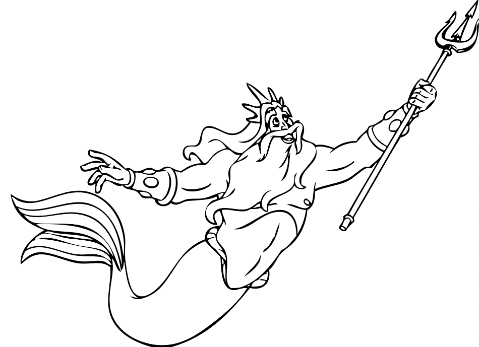 46 Disegni La Sirenetta Da Colorare