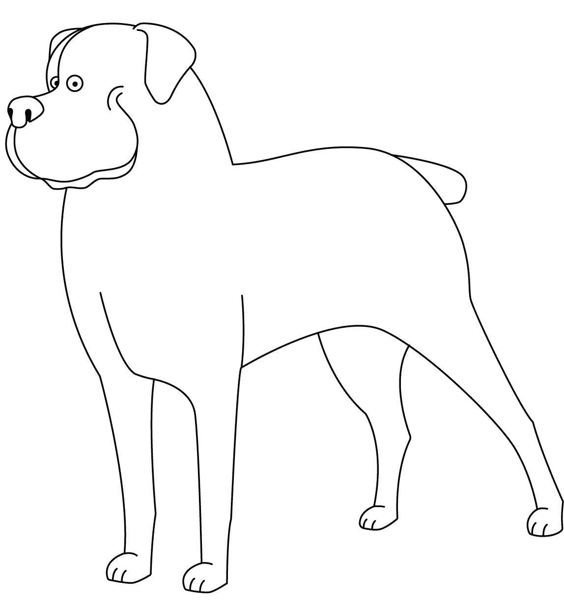 47 Disegni Cani Simpatici E Divertenti Da Colorare