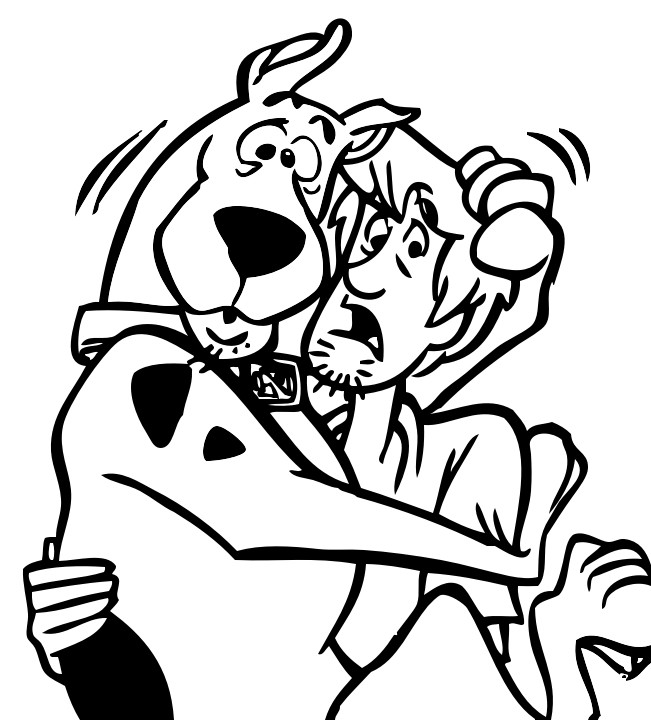 89 Disegni Scooby Doo Da Colorare