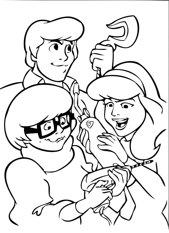 89 Disegni Scooby Doo Da Colorare