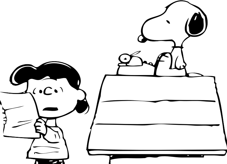 44 Disegni Snoopy Da Colorare
