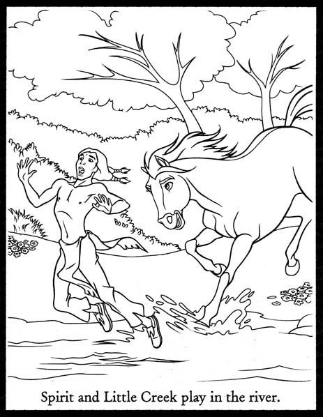 14 Disegni Spirit Cavallo Selvaggio Da Colorare