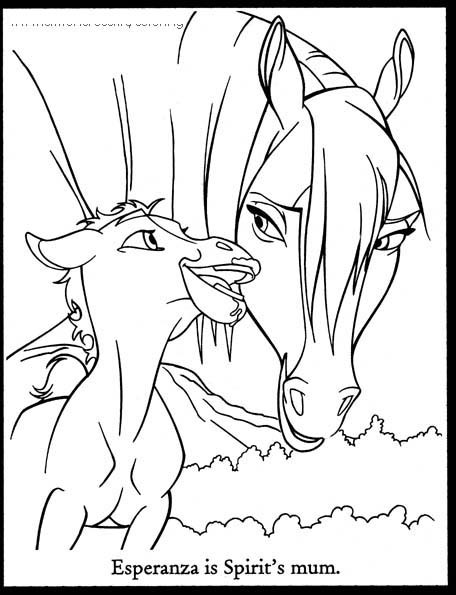 14 Disegni Spirit Cavallo Selvaggio Da Colorare
