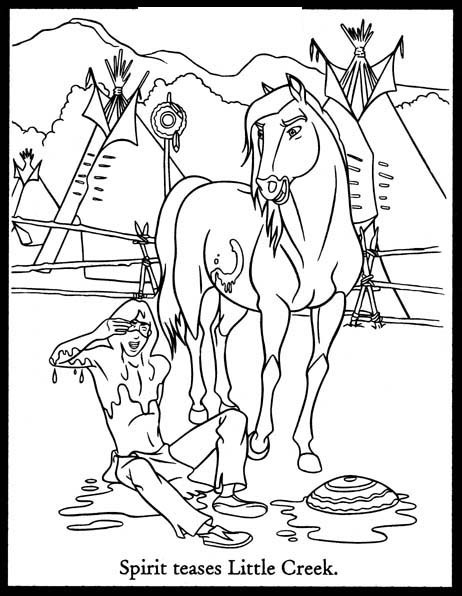 14 Disegni Spirit Cavallo Selvaggio Da Colorare