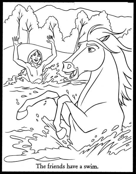 14 Disegni Spirit Cavallo Selvaggio Da Colorare