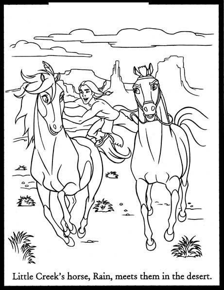 14 Disegni Spirit Cavallo Selvaggio Da Colorare
