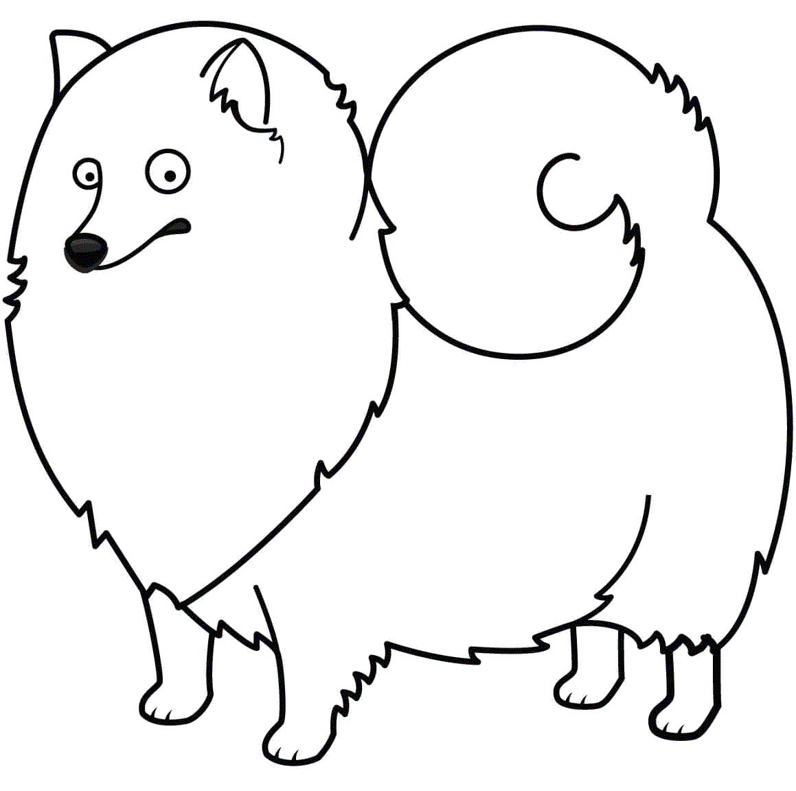 47 Disegni Cani Simpatici E Divertenti Da Colorare