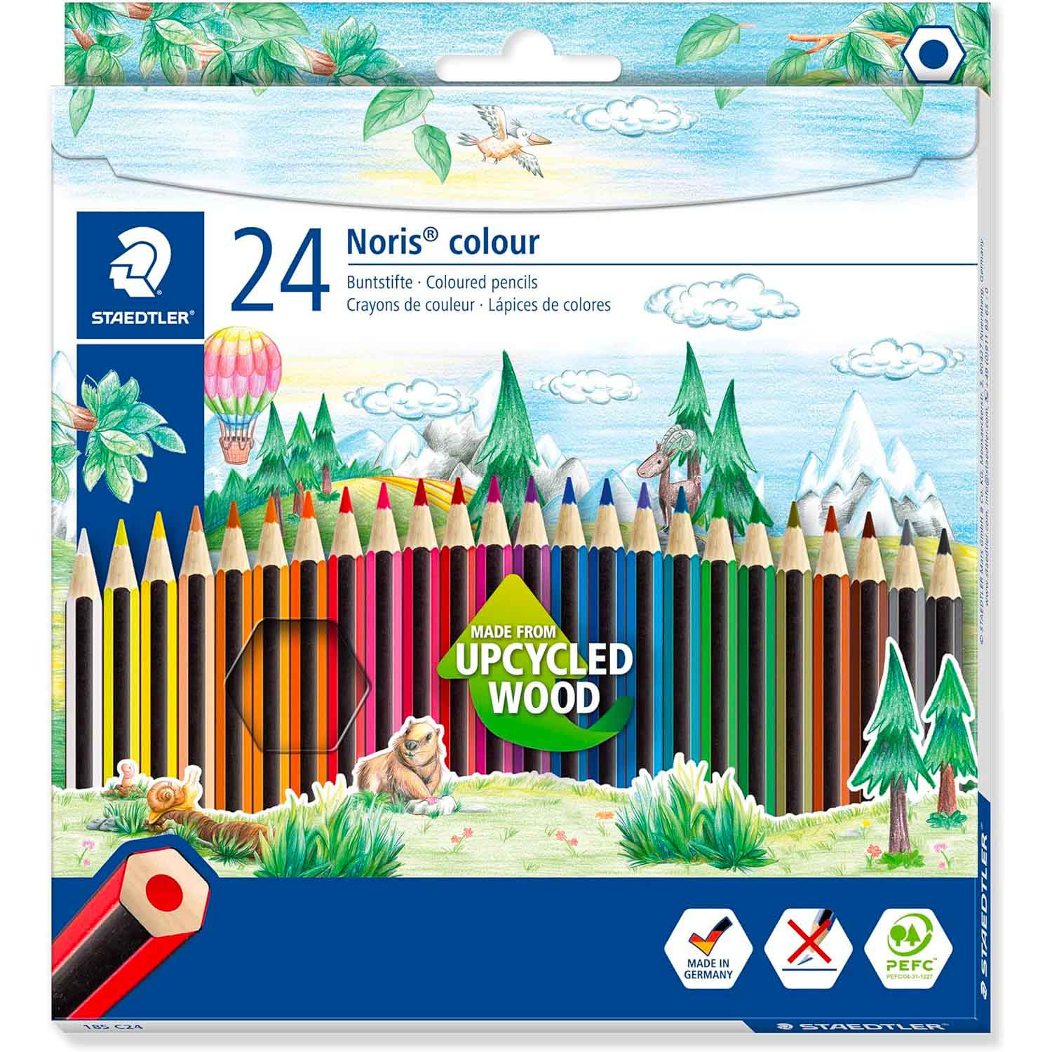Staedtler Matite Colorate Noris Colour 24 Colori