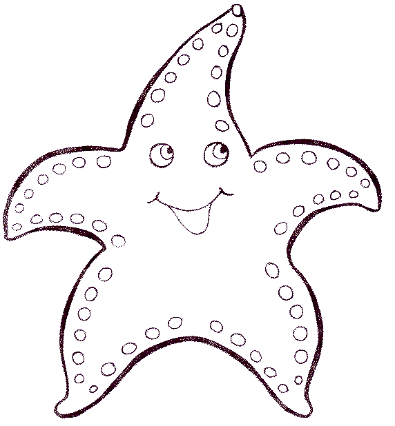11 Disegni Stella Marina Da Colorare Per Bambini