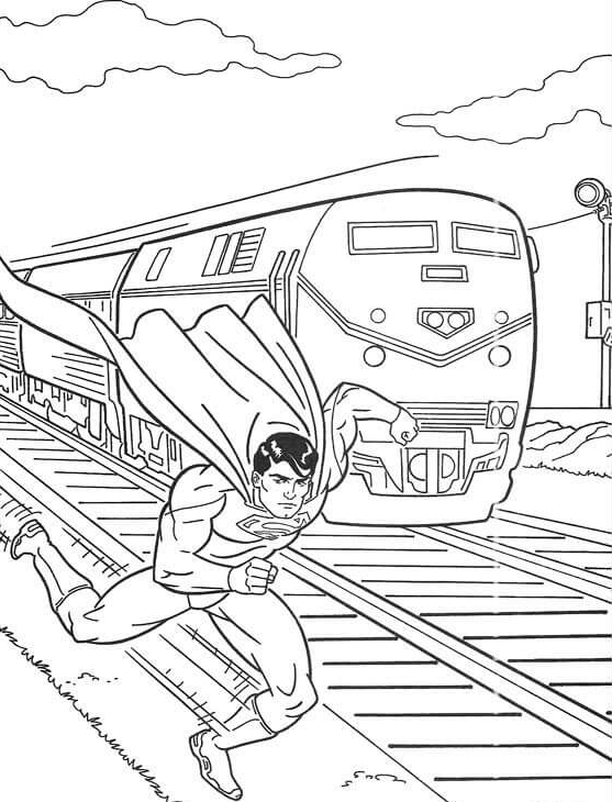 45 Disegni Superman Da Colorare