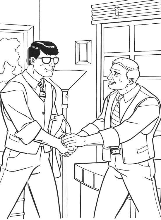 45 Disegni Superman Da Colorare