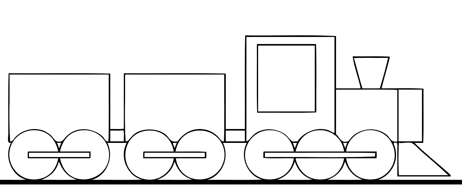 30 Disegni Di Treni Da Colorare Per Bambini