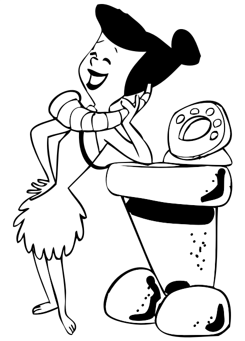 15 Disegni Flinstones Da Colorare