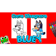 Come Disegnare Bluey
