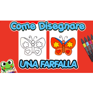 Come disegnare una Farfalla facilmente