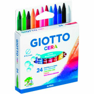Giotto Pastelli a Cera in Astuccio da 24 Colori