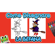 Come disegnare La Befana
