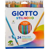 Giotto Stilnovo 24 Matite per Bambini Colori Vivaci