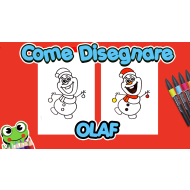 Come Disegnare Olaf il Pupazzo di Neve