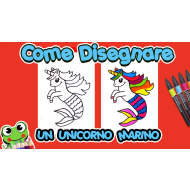 Come Disegnare un Unicorno Marino
