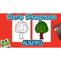 Come disegnare un albero - Tutorial disegno facile