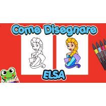 Come disegnare Elsa - Frozen