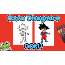 Disegnare e Colorare Goku