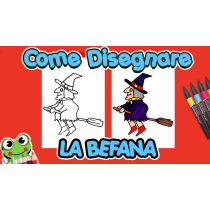 Come disegnare La Befana