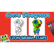 Disegnare Leon di Brawl Stars