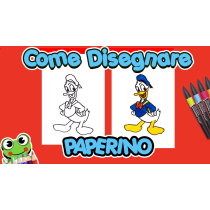 Come disegnare Paperino
