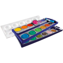 Pelikan Acquerelli, 24 Colori con Tavolozza Integrata